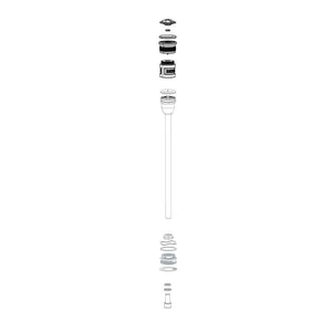 RockShox Air Springs & Parts 140Mm RockShox Solo Air Spring for Reba 130 A7