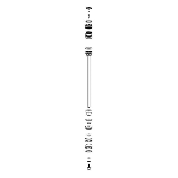 RockShox Air Springs & Parts RockShox Solo Air Spring for Bluto SA 100 120mm 11.4018.010.143