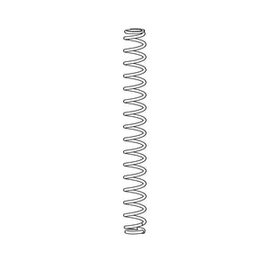 RockShox Coil Springs & Parts RockShox 11.4015.422.040 Spring Coil 170mm Firm Blue 2010+ Lyrik