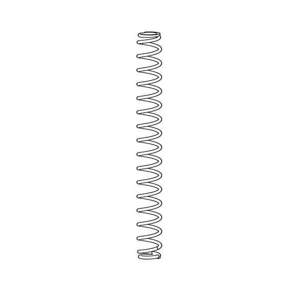 RockShox Coil Springs & Parts RockShox 11.4015.422.040 Spring Coil 170mm Firm Blue 2010+ Lyrik