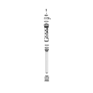 RockShox Compression Damper Kits RockShox Damper for 30 Gold/Judy Gold Remote 10mm 26 (2013+ PushLoc OneLoc Twistloc) RL - 30 Gold A1+/Judy Gold A3+ (Non-Boost) 11.4018.104.031