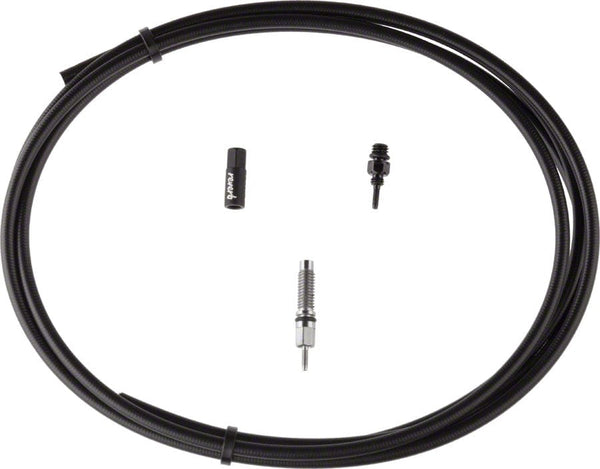 RockShox Dropper Post Parts RockShox Reverb Hydraulic Hose Kit Black 2000mm