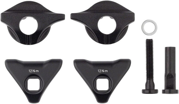 RockShox Dropper Post Parts RockShox Seatpost Post Clamp Kit - Includes Clamp Nuts Bolts - Reverb AXS A1 2020/AXS XPLR A1 2022