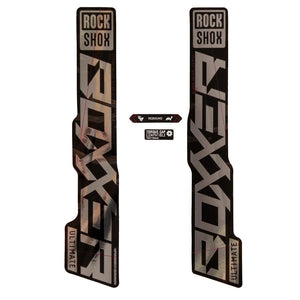 RockShox Fork Decals Gloss Black RockShox BoXXer Ultimate Decal Kit - Gloss Polar
