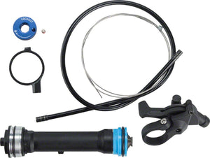 RockShox Fork Remote Kits RockShox Remote Upgrade Kit TurnKey 17mm Includes Remote Comp. Damper PopLoc Right 32mm Sektor Silver/XC32/Recon Silver B1
