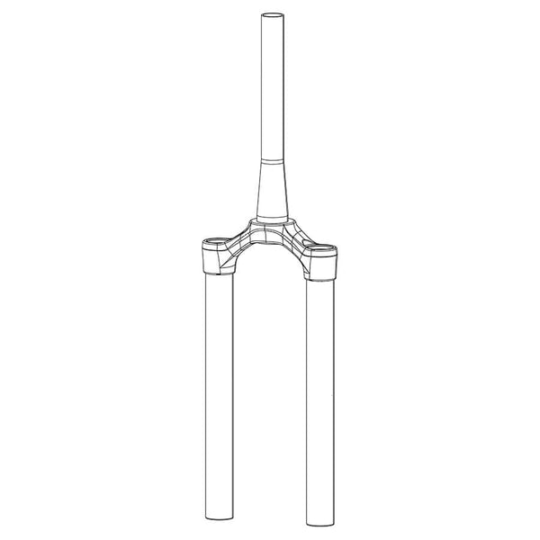 RockShox Fork Uppers RockShox CSU for Lyrik/Yari DPA 2927+ DFBLK 11.4018.008.461
