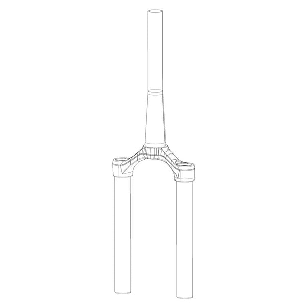 RockShox Fork Uppers RockShox CSU for SIDB/RBA 2927+ 51 TPR BLK 11.4018.008.407