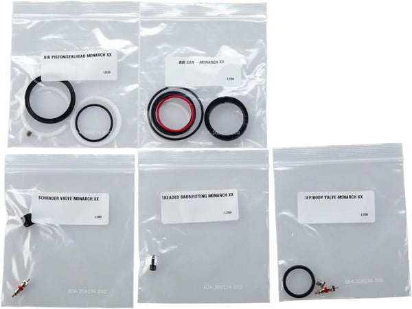 RockShox Rear Shock Parts & Service Kits RockShox Basic Service Kit Full for Monarch XX (2012-13)