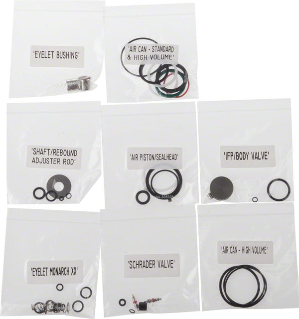 RockShox Rear Shock Parts & Service Kits RockShox Rear Shock Service Kit - Monarch XX B1 2014+