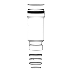 RockShox Shock Air Cans 165/190Mm / 37.5-45Mm RockShox SIDluxe SoloAir Can