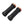Reverse Youngstar Single Lock-On Grips 28mm Black/Orange