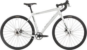 Salsa All-Road Bike 49Cm Salsa Stormchaser Single Speed Bike - 700c, Aluminum, Silver
