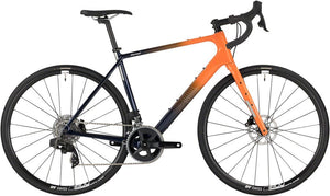 Salsa All-Road Bike 49Cm Salsa Warroad C Rival AXS Bike - Carbon Orange / Purple Fade