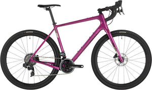 Salsa All-Road Bike 56Cm Salsa Warbird C Force AXS Bike - 700c, Carbon, Berry