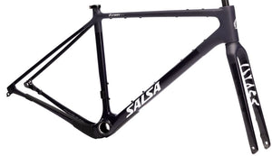 Salsa All-Road Frame Salsa Flyway C DLX Frameset - 700c Carbon Midnight X-Large