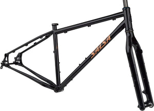 Salsa All-Road Frame X-Small Salsa Fargo Frameset - 29", Steel, Black
