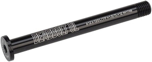 Salsa Axles & Axle Parts Salsa Deadbolt Ultralight Thru-Axle Front 12mm Axle Diameter 120mm Length 1.5 Thread Pitch 12mm Thread Length