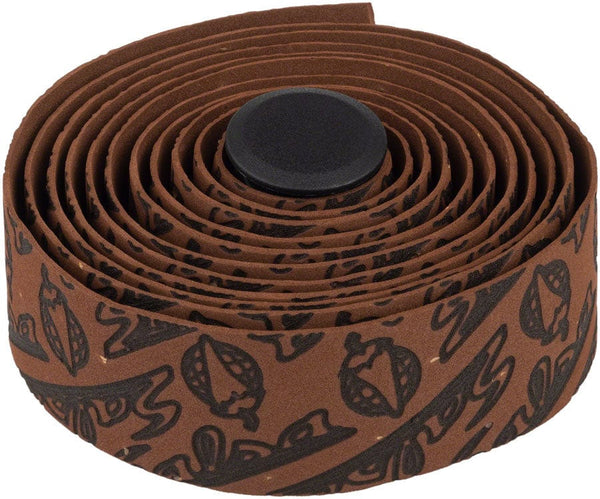 Salsa Bar Tape Dark Brown Salsa Gel Cork Bar Tape