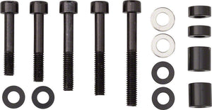 Salsa Bicycle Mounted Rack Part Salsa Lower Mount Kit for Alternator Rack