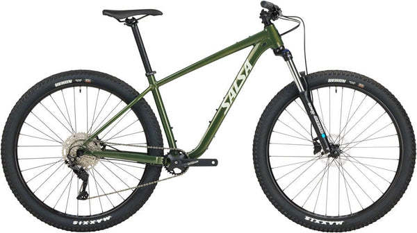 Salsa Bicycle X-Small Salsa Rangefinder Deore 10 29" Bike - Aluminum, Dark Moss Green