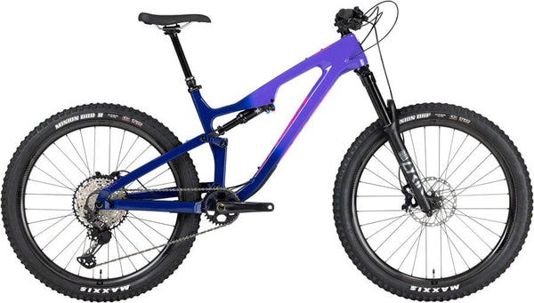 Salsa Bicycle X-Small Salsa Rustler Carbon XT Bike - 27.5", Carbon, Purple Fade