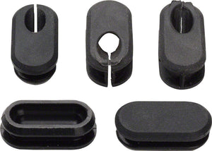 Salsa Cable Stop and Guides Single / Dropper Routing Salsa Cable Port Frame Plugs - 5-pack