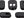 Salsa Cable Stop and Guides Thin / Internal Cable Routing Salsa Cable Port Frame Plugs - 5-pack