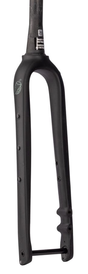 Salsa Cyclocross/Hybrid Fork Salsa Waxwing Carbon V2 Fork - 700c/650b 100x12mm Thru-Axle 1-1/8" Tapered Carbon Flat Mount Disc BLK