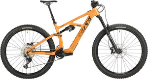 Salsa E-Bikes Small Salsa Moraine Deore 12 Ebike - 29", Aluminum, Terracotta Orange