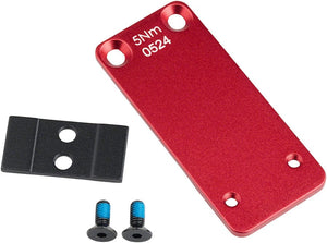 Salsa Ebike Battery Mounting Salsa Battery Mounting Plate Plus-125mm Length - Tributary Size X-Small/Small