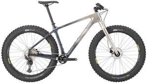 Salsa Fat Bike Salsa Beargrease Carbon Deore 11spd Fat Bike - 27.5" Carbon Gray Fade Small