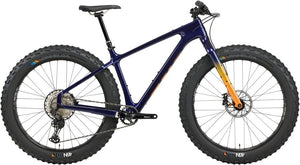 Salsa Fat Bike X-Small Salsa Beargrease C XT Fat Tire Bike - 27.5", Carbon, Indigo