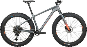 Salsa Fat Bike X-Small Salsa Beargrease Carbon Cues 11 Fat Bike - 27.5", Carbon, Gray