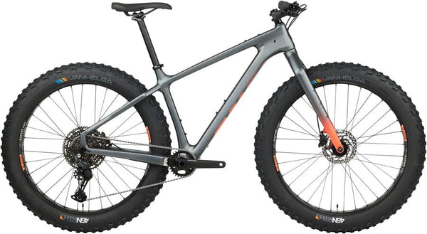 Salsa Fat Bike X-Small Salsa Beargrease Carbon Cues 11 Fat Bike - 27.5", Carbon, Gray