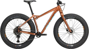 Salsa Fat Bike X-Small Salsa Heyday! Cues Fat Tire Bike - 26", Aluminum, Bronze