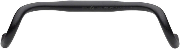Salsa Handlebars 38Cm Salsa Cowchipper Drop Handlebar - 31.8mm Clamp, Aluminum, Black