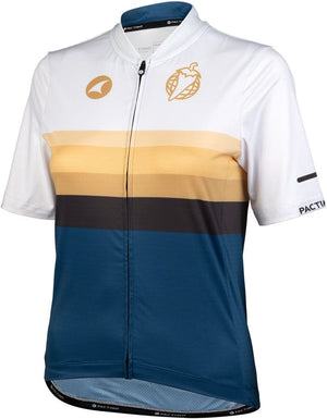 Salsa Jerseys Small Salsa Latitude Women's Jersey - White Navy Blue Black w/ Stripes