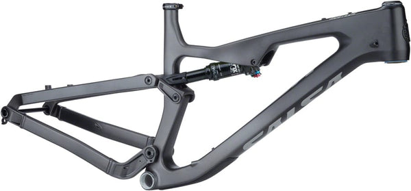 Salsa Mountain Frame Salsa Rustler Carbon Frame - 27.5" Carbon Black/Gray Fade X-Large