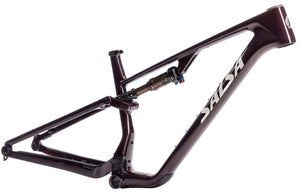 Salsa Mountain Frame Salsa Spearfish C DLX Bike Frame - 29" Carbon BLK/Deep Orchid Carbon X-Large