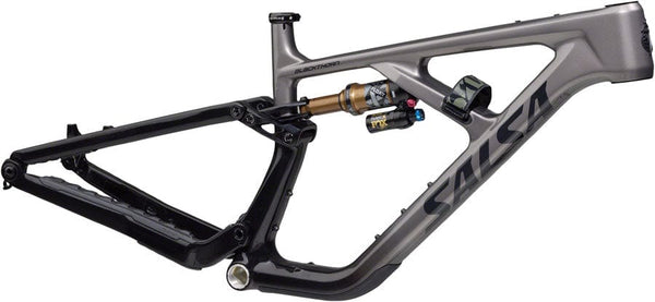 Salsa Mountain Frame Small Salsa Blackthorn 145 C Frame - Carbon, Black / Smoke