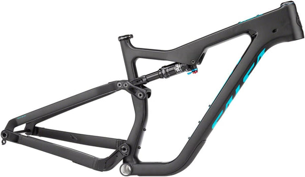 Salsa Mountain Frame Small Salsa Spearfish Carbon Frame - 29"/27.5", Carbon, Black