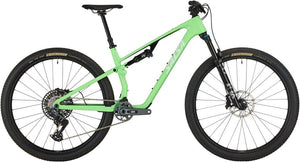 Salsa Mountain X-Small Salsa Spearfish C Deluxe GX AXS Transmission Bike - 29", Carbon, Citrus Green