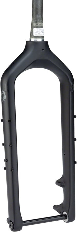 Salsa Rigid Forks Salsa Kingpin Carbon Deluxe Fork 15x150mm Thru-Axle Black