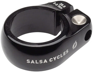 Salsa Seatpost Parts and Accessories 28.8Mm / Black Salsa Lip-Lock Seatpost Clamp - Bolt-On