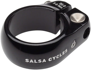 Salsa Seatpost Parts and Accessories 30.0Mm / Black Salsa Lip-Lock Seatpost Clamp - Bolt-On