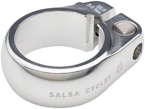 Salsa Seatpost Parts and Accessories 32.0Mm / Silver Salsa Lip-Lock Seatpost Clamp - Bolt-On