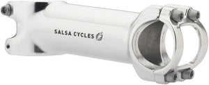 Salsa Stems 100Mm / Silver Salsa Guide Stem - 31.8 clamp, +/-6, 1 1/8", Aluminum