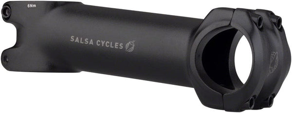 Salsa Stems 110Mm / Black Salsa Guide Stem - 31.8 clamp, +/-6, 1 1/8", Aluminum
