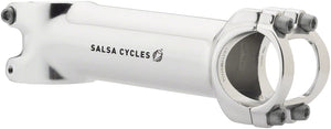 Salsa Stems 110Mm / Silver Salsa Guide Stem - 31.8 clamp, +/-6, 1 1/8", Aluminum