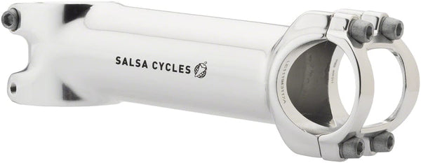 Salsa Stems 110Mm / Silver Salsa Guide Stem - 31.8 clamp, +/-6, 1 1/8", Aluminum